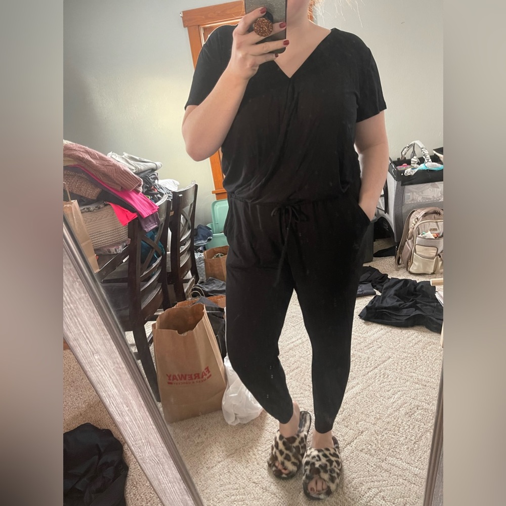 Grace & Lace Crossover Jumpsuit